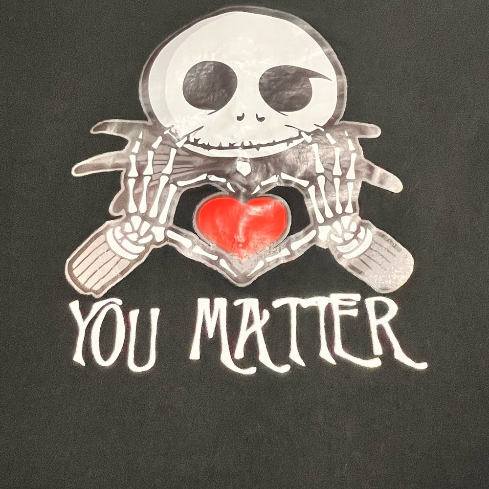 Jack Skellington   “you matter” t-shirt - Picture 3 of 8
